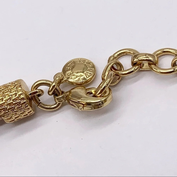 J. Crew Gold Mesh Jeweled Bracelet - Picture 3 of 3